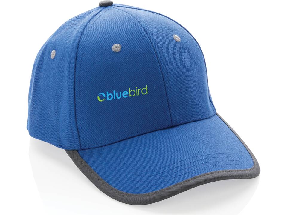 Casquette contraste 6 panneaux coton recyclé Impact AWARE™ 41