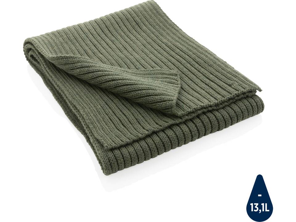 Écharpe tricotée 180x25cm Impact AWARE™ Polylana® 15