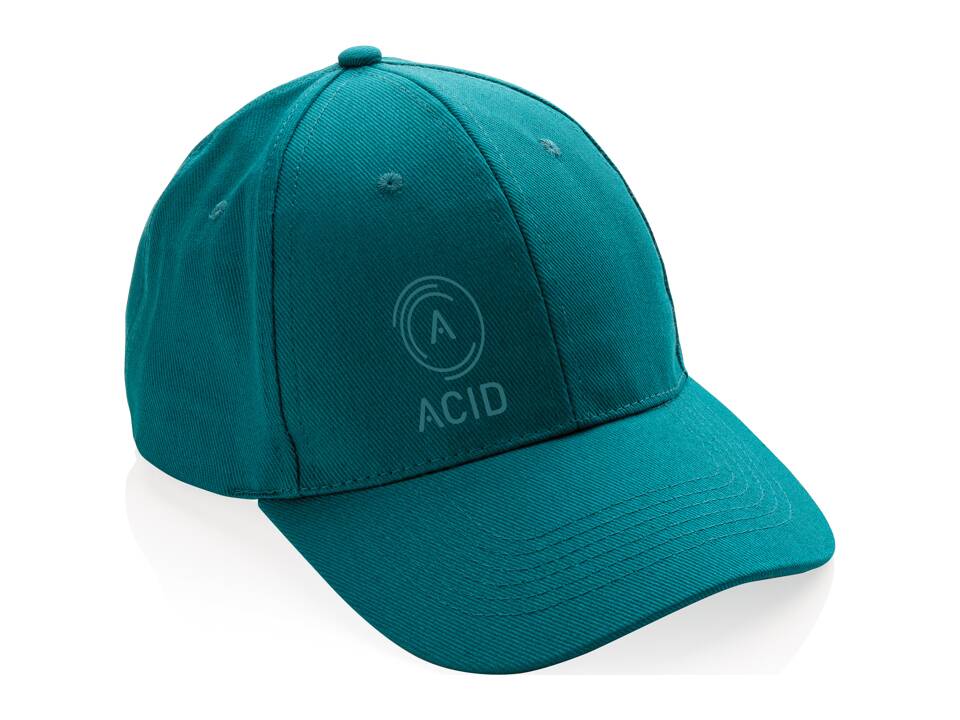 Casquette 6 panneaux en coton recyclé 280gr IMPACT 19