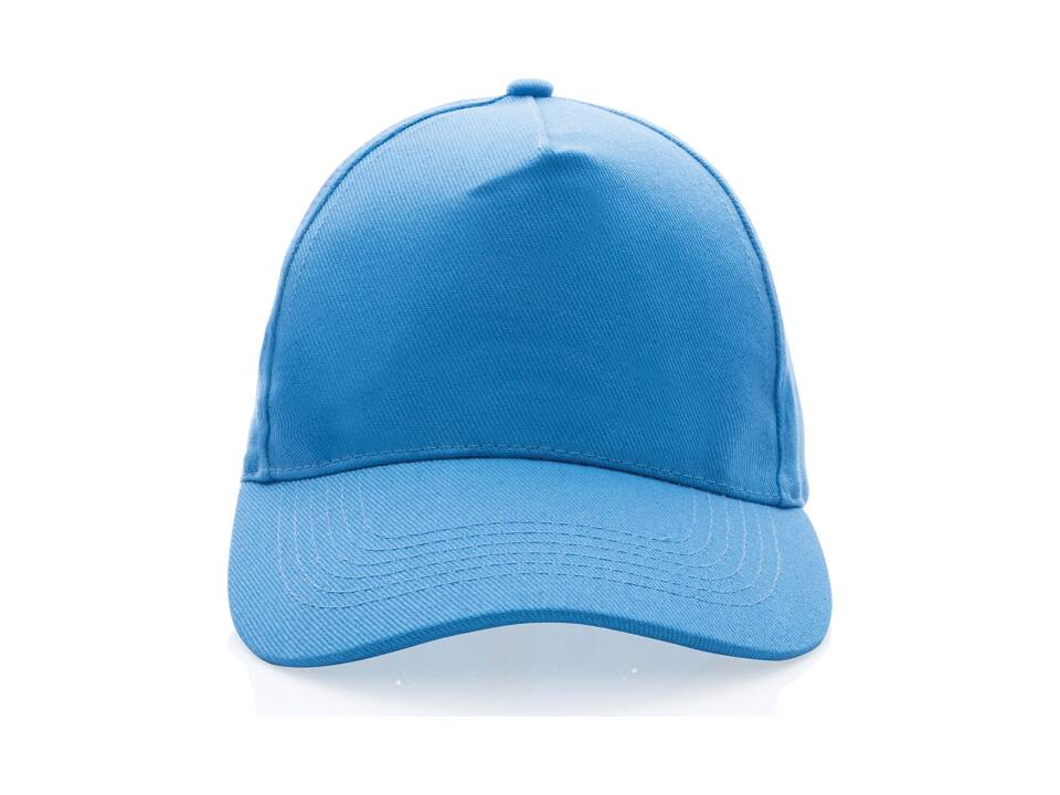Casquette 5 panneaux en coton recyclé 280gr IMPACT 20