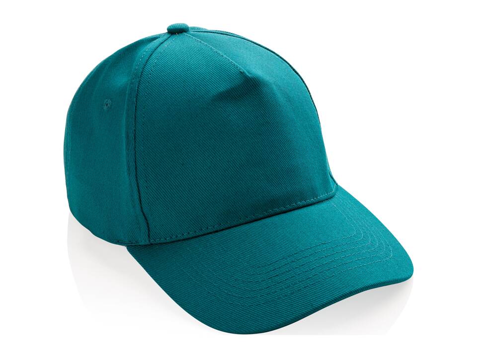 Casquette 5 panneaux en coton recyclé 280gr IMPACT 38