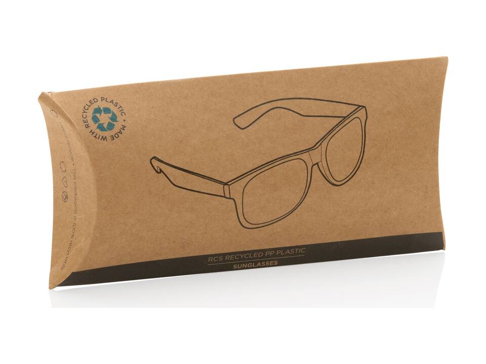 Lunettes de soleil en plastique PP recyclé GRS 9