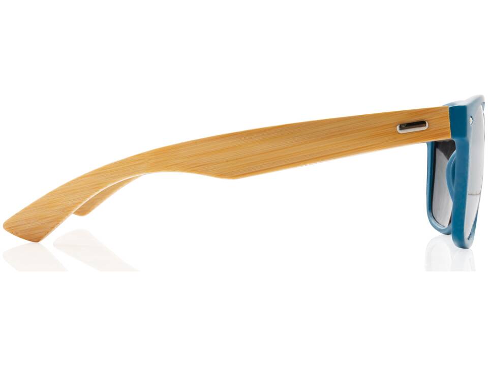 Lunettes de soleil en bambou FSC® et plastique recyclé RCS 8