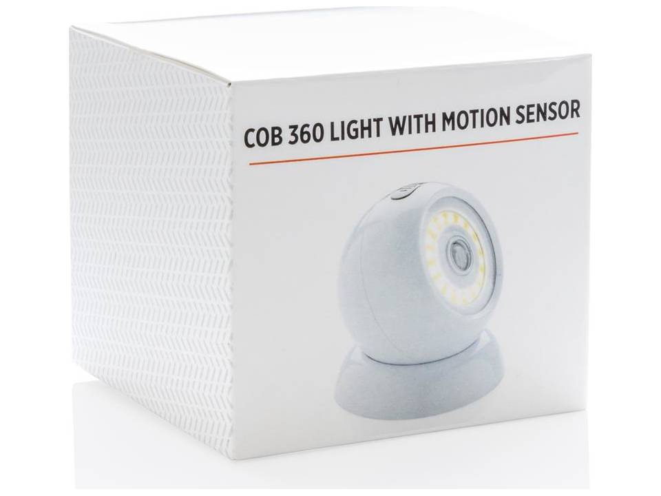 Lampe COB 360 avec détecteur de mouvement 7
