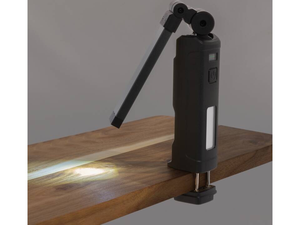 Lampe de travail XL USB rechargeable en plastique RCS Gear X 13