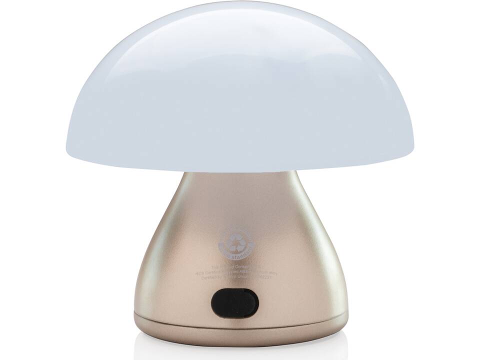 Lampe de table rechargeable par USB en plastique RCS Luming 20