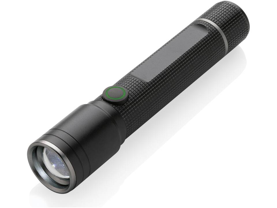 Lampe torche 3W rechargeable par USB en alu RCS Gear X 3