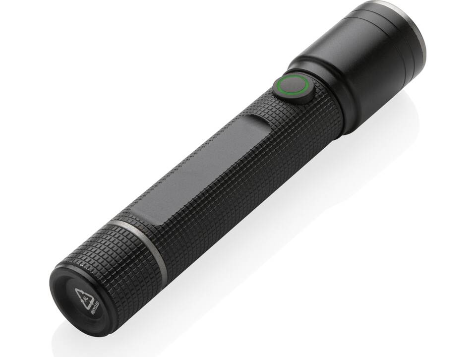 Lampe torche 3W rechargeable par USB en alu RCS Gear X 4