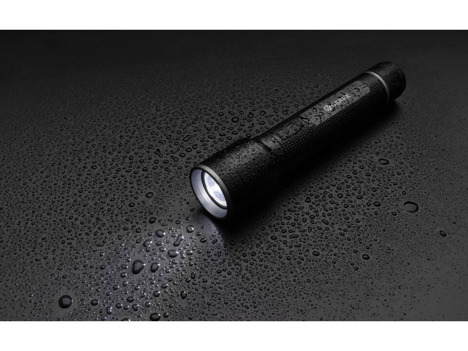 Lampe torche 10W rechargeable par USB en alu RCS Gear X 7