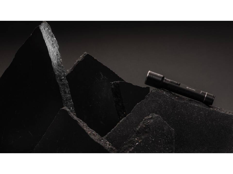 Lampe torche 10W rechargeable par USB en alu RCS Gear X 11