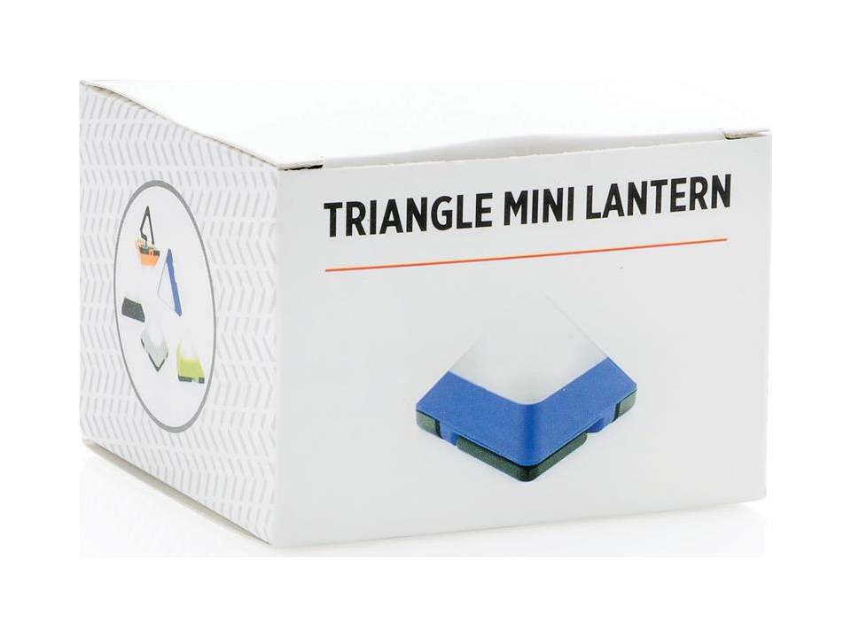Mini lampe triangulaire 15