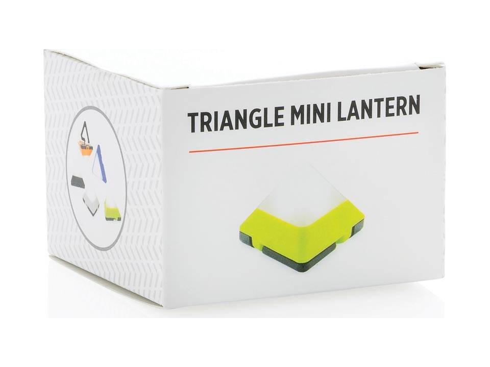 Mini lampe triangulaire 3