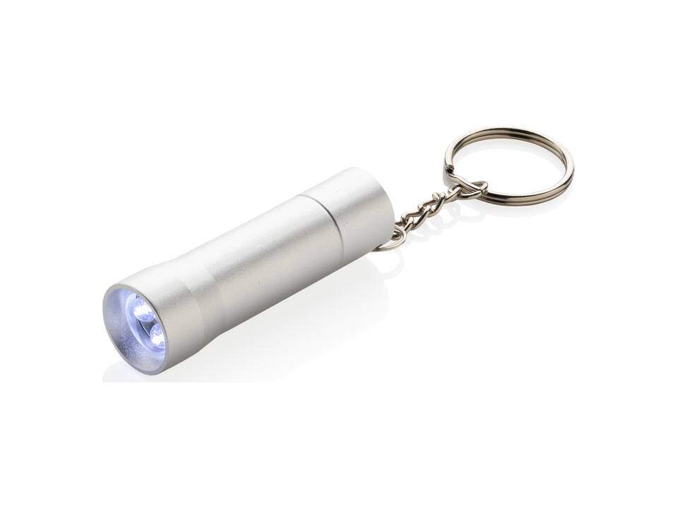 Porte-clés torche en aluminium recyclé RCS Flash 12