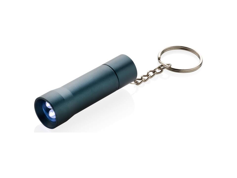 Porte-clés torche en aluminium recyclé RCS Flash 23