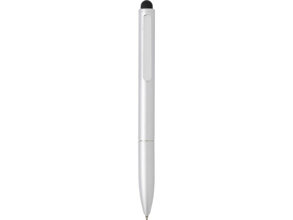 Stylo en aluminium recyclé certifié RCS avec stylet Kymi 9