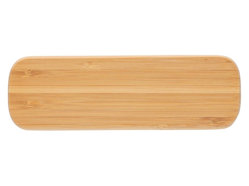 Stylo dans une boîte en bambou 4