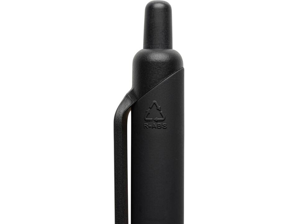 Stylo avec finition gomme en ABS recyclé certifié GRS Tide 5