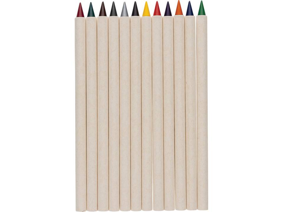 Set de 12 crayons de couleur GRS Infinity Micki 2
