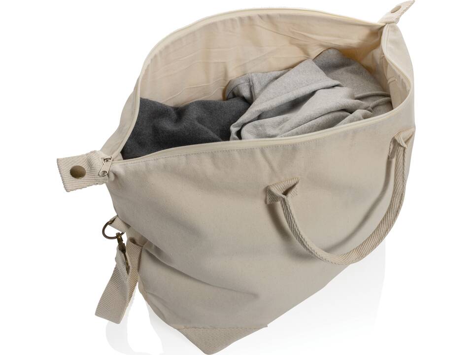Sac week-end en toile recyclée 500 g/m² AWARE™ Kezar 2