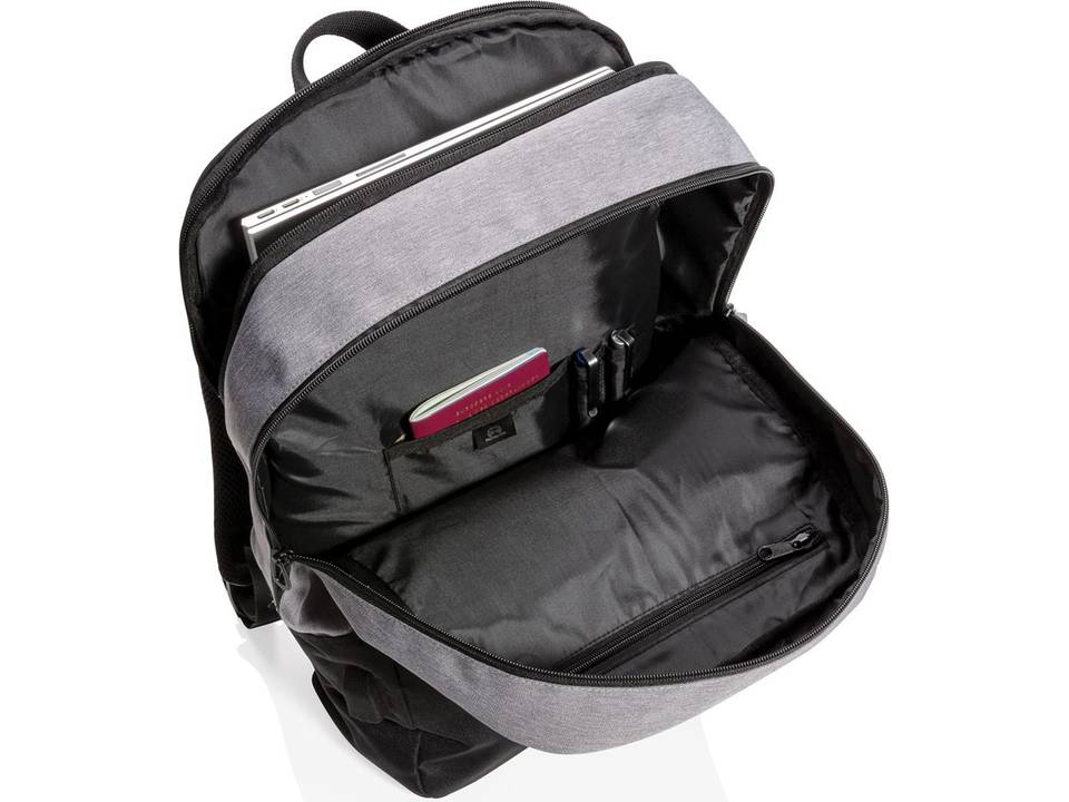 Sac à dos ordinateur 15,6" avec USB et anti RFID 8