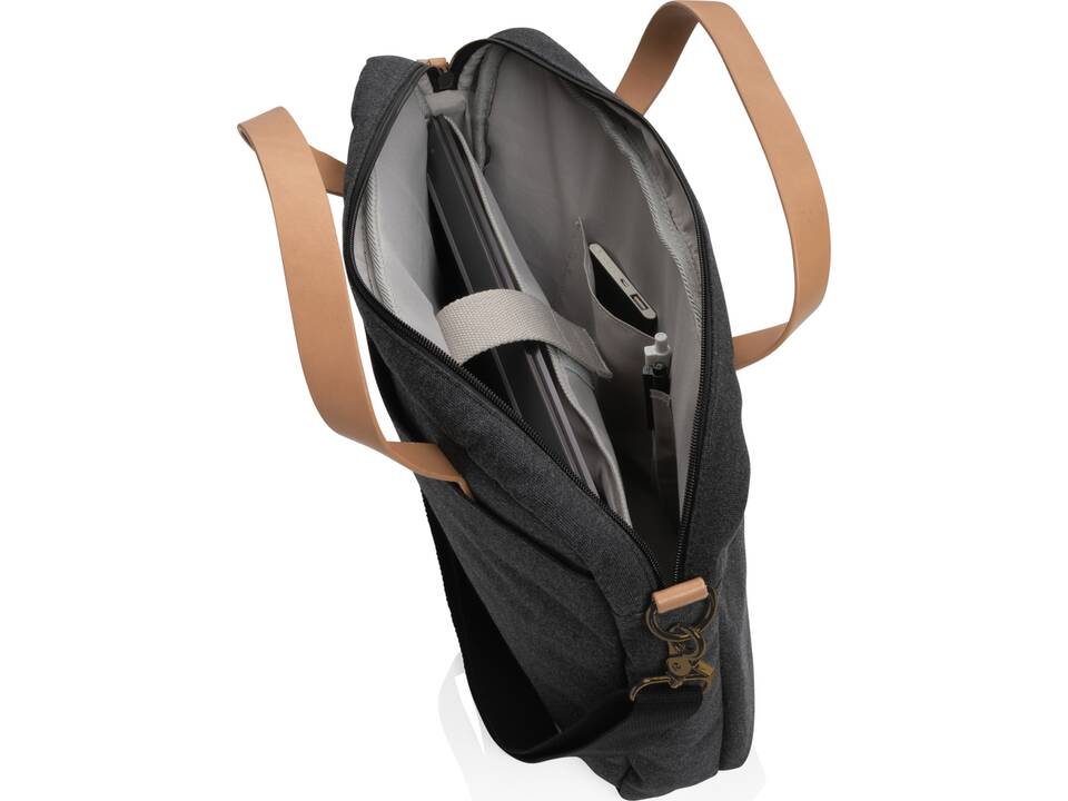 Sac ordinateur Impact AWARE™ en toile 16oz recyclé 12