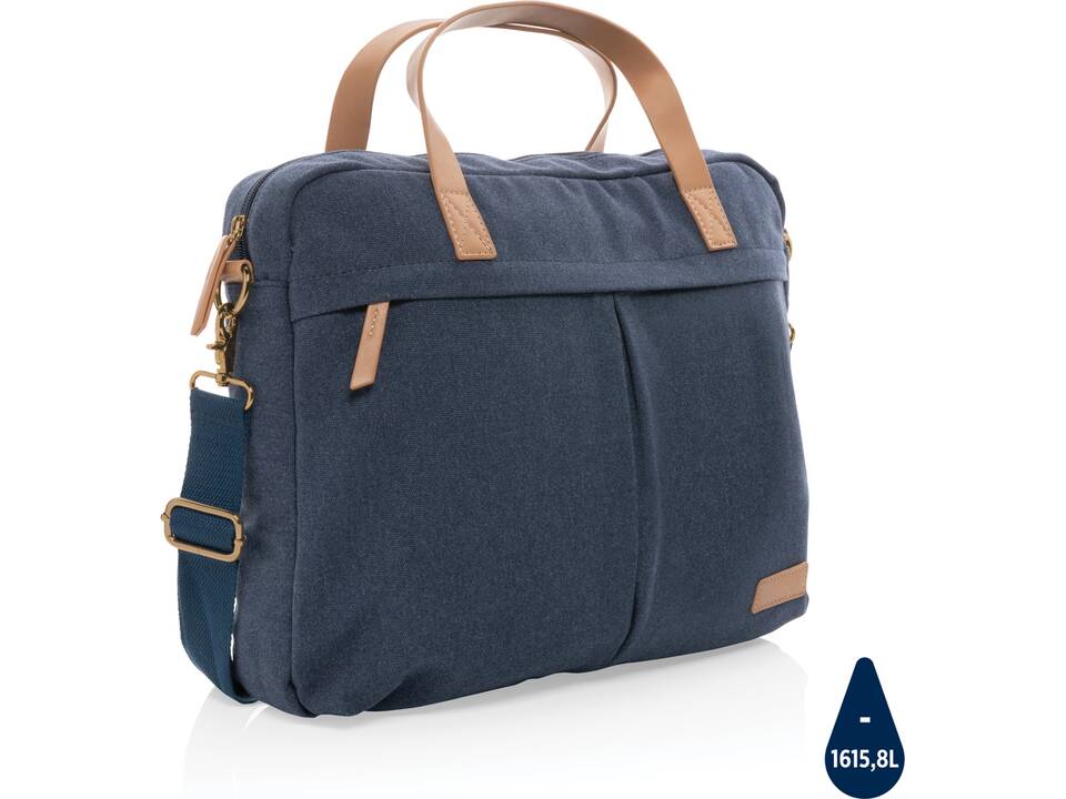 Sac ordinateur Impact AWARE™ en toile 16oz recyclé 22