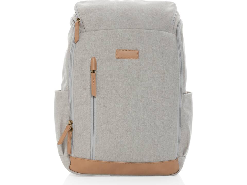 Sac à dos ordinateur Impact AWARE™ en toile 16oz recyclé 18