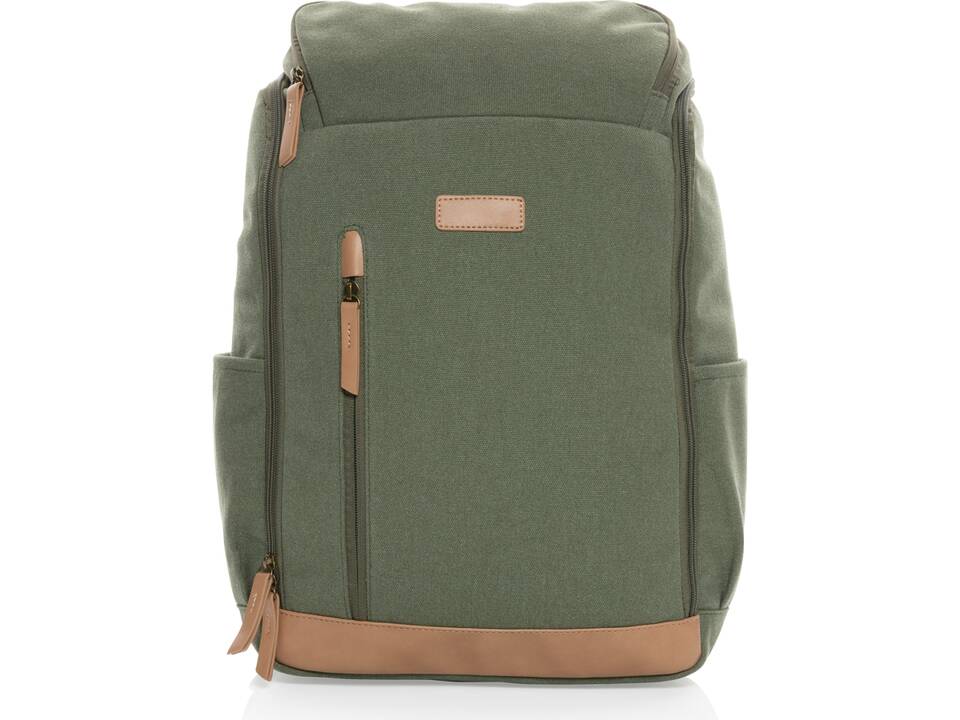 Sac à dos ordinateur Impact AWARE™ en toile 16oz recyclé 34
