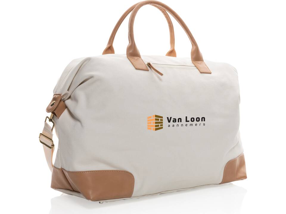 Sac weekend Impact AWARE™ en toile 16oz recyclé 8