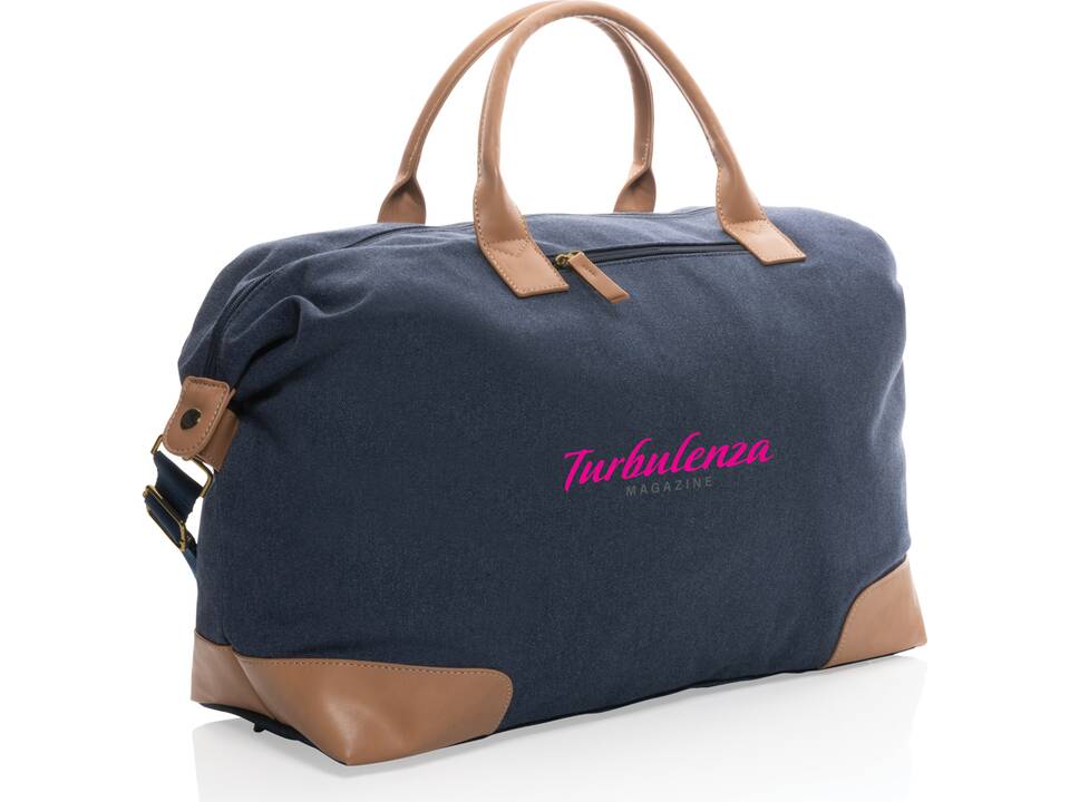 Sac weekend Impact AWARE™ en toile 16oz recyclé 32