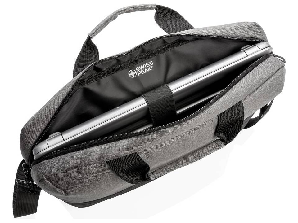 Sacoche pour ordinateur 15" Swiss Peak RFID 4