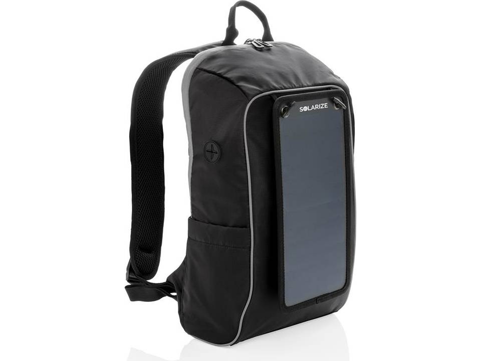Sac à dos randonnée avec panneau solaire 7