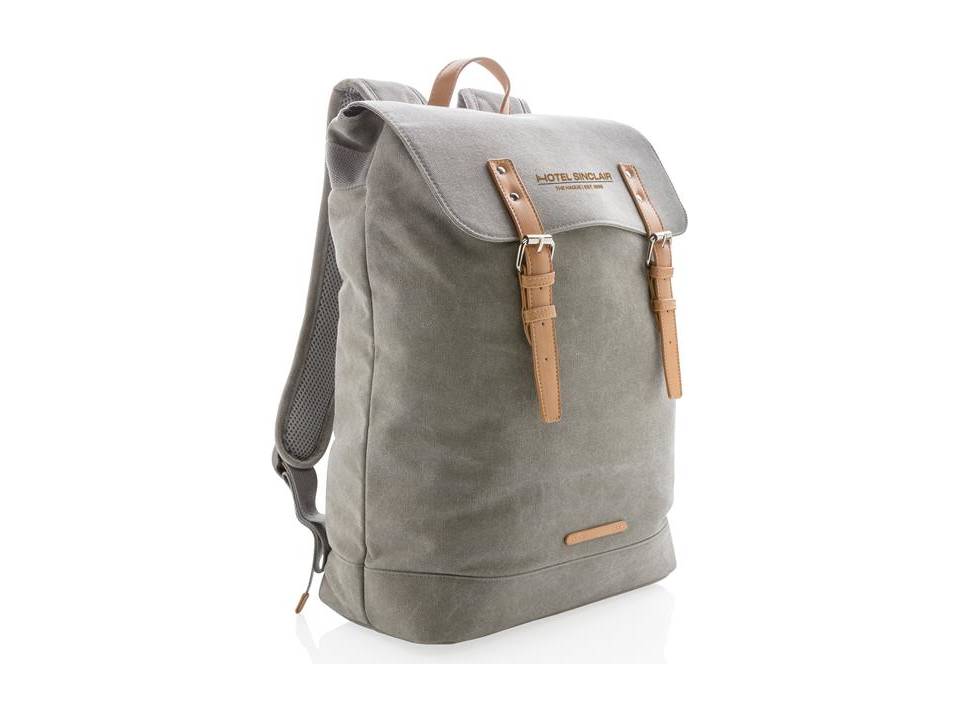 Sac à dos ordinateur en toile 1