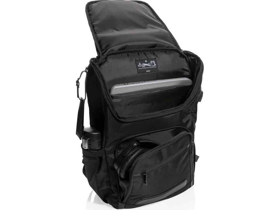 Sac à dos Voyager pour ordinateur 15" avec USB et anti RFID 5