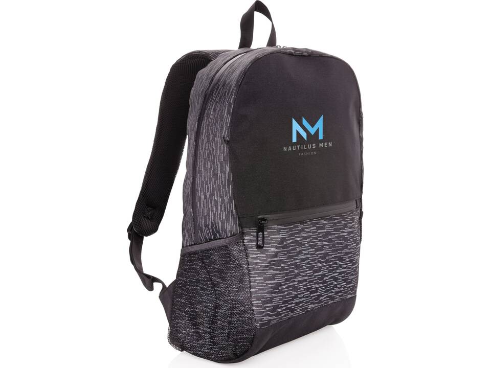 Sac à dos réfléchissant pour ordinateur portable en RPET 15