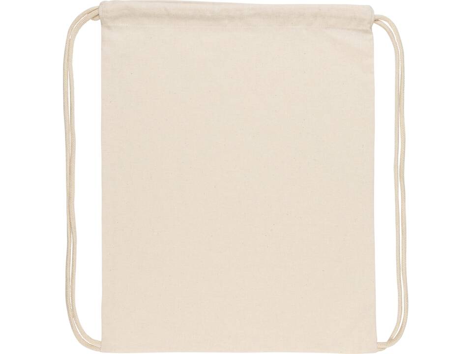 Sac à dos cordelettes en coton recyclé 145 gr Impact AWARE™ 9