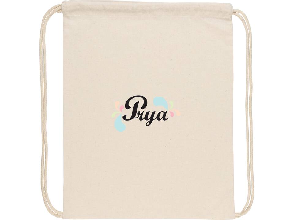 Sac à dos cordelettes en coton recyclé 145 gr Impact AWARE™ 11