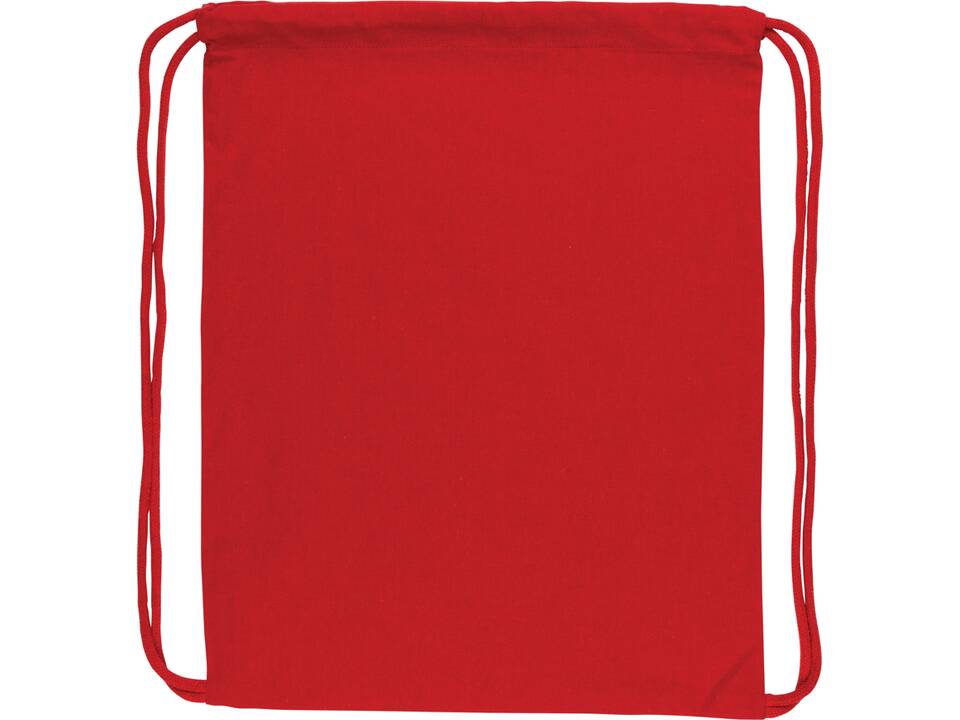 Sac à dos cordelettes en coton recyclé 145 gr Impact AWARE™ 15