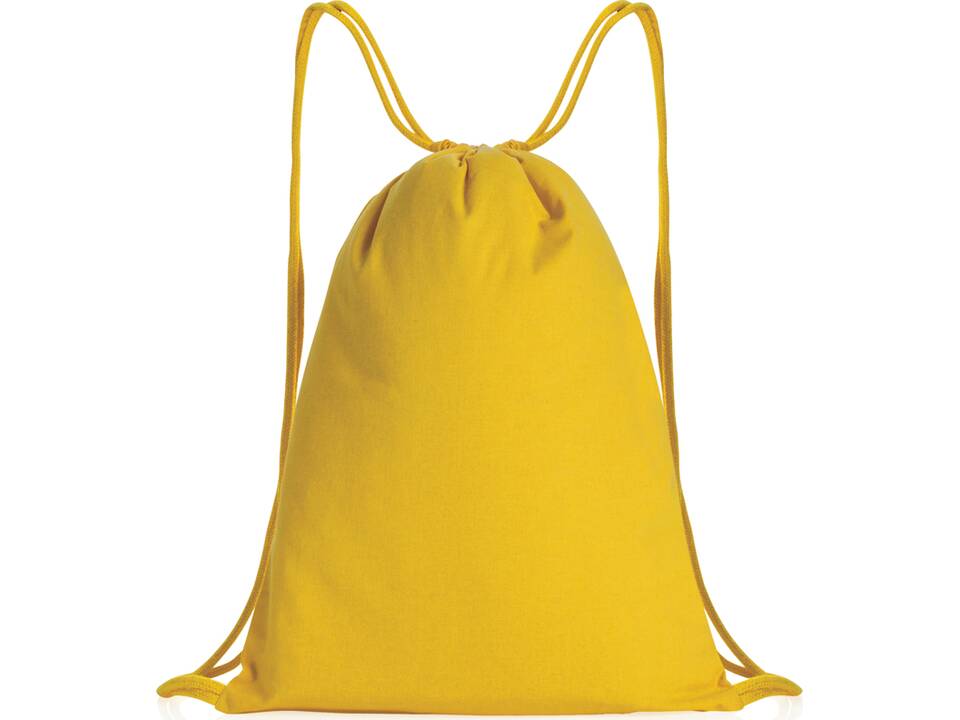 Sac à dos cordelettes en coton recyclé 145 gr Impact AWARE™ 24