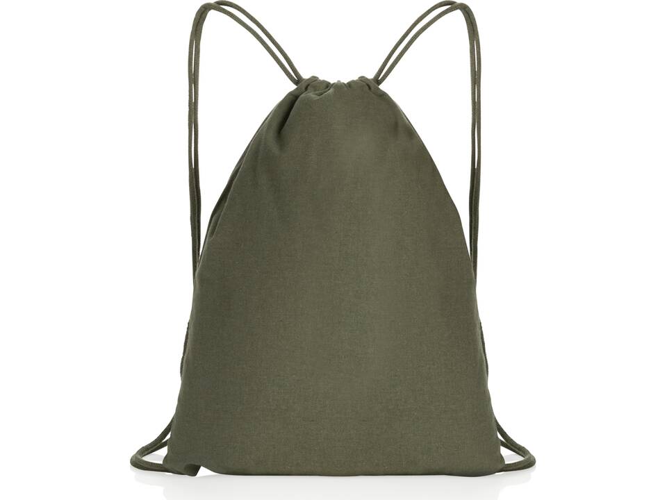 Sac à dos cordelettes en coton recyclé 145 gr Impact AWARE™ 28