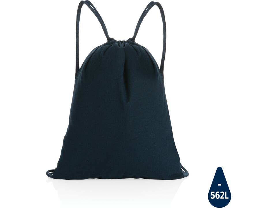 Sac à dos cordelettes en coton recyclé 145 gr Impact AWARE™ 31