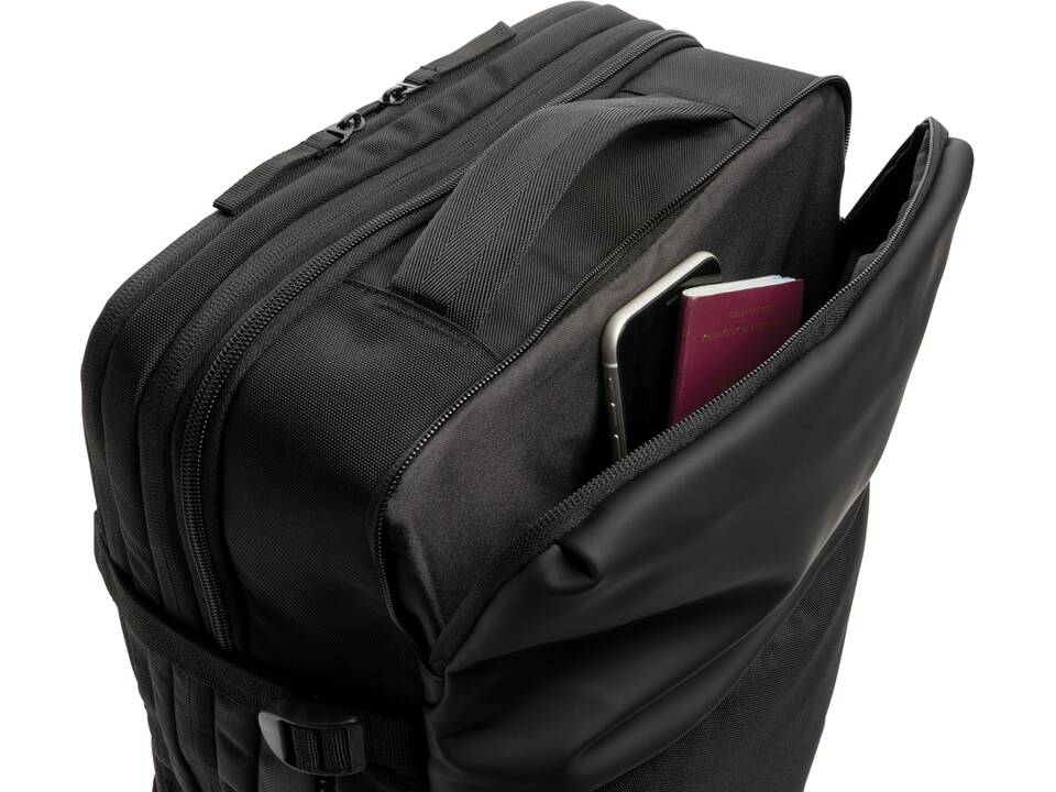 Sac à dos weekend extensible Swiss Peak en rPET AWARE™ 8