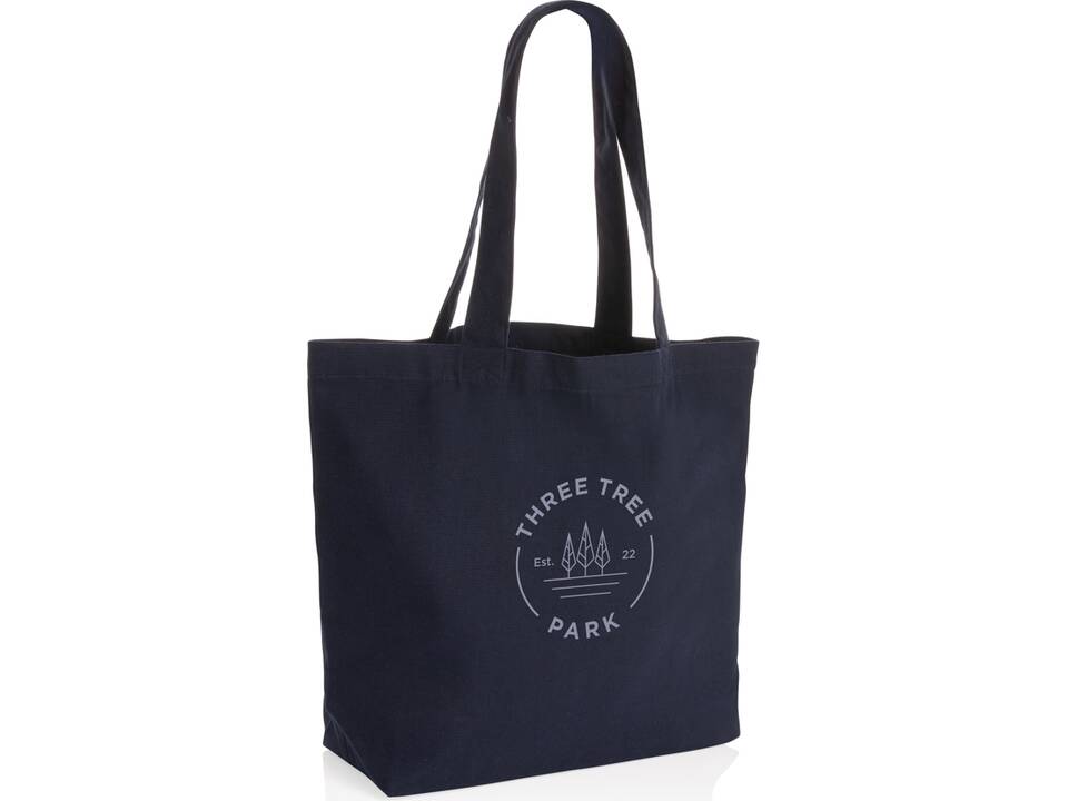 Sac shopping en toile 240g/m² recyclée non teinté Aware™ 18