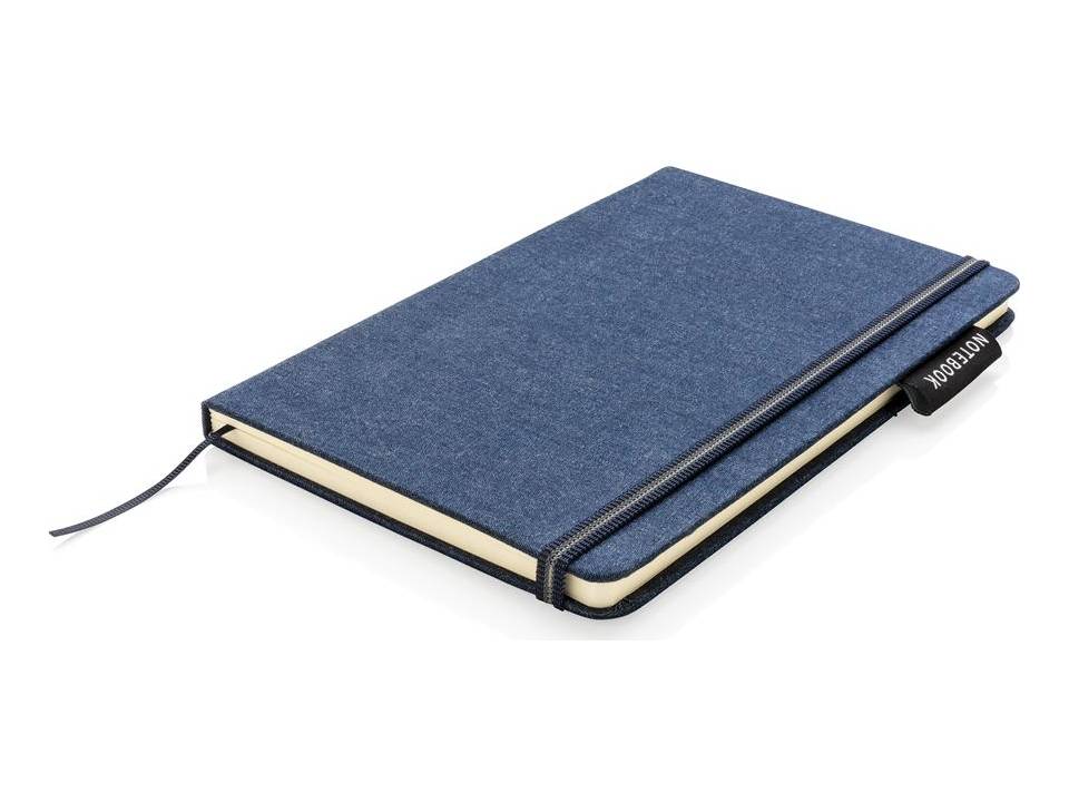 Carnet de notes A5 en denim 1