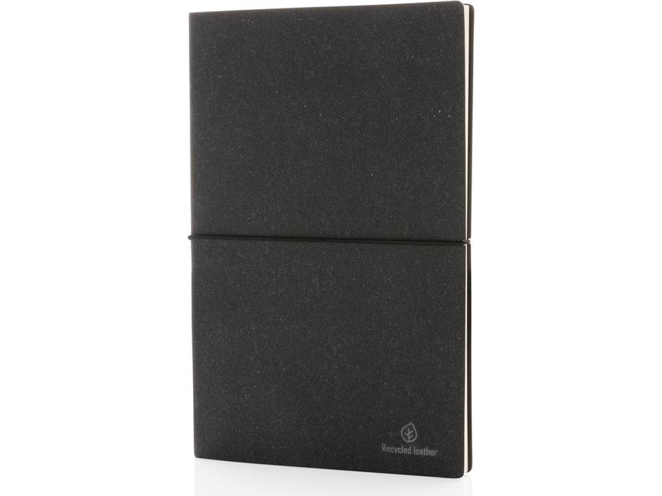Carnet de notes A5 en cuir recyclé