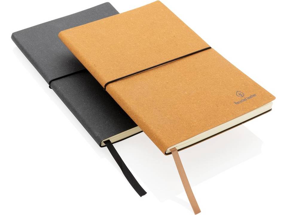 Carnet de notes A5 en cuir recyclé 17