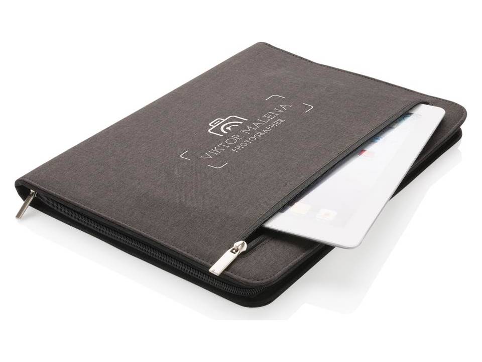 Conférencier technique A4 à fermeture zippée 13