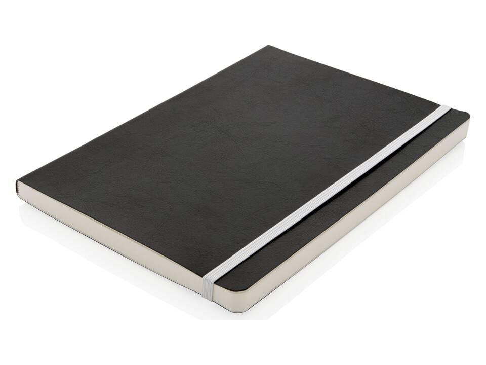 Carnet de notes A5 avec couverture souple et bord coloré 11