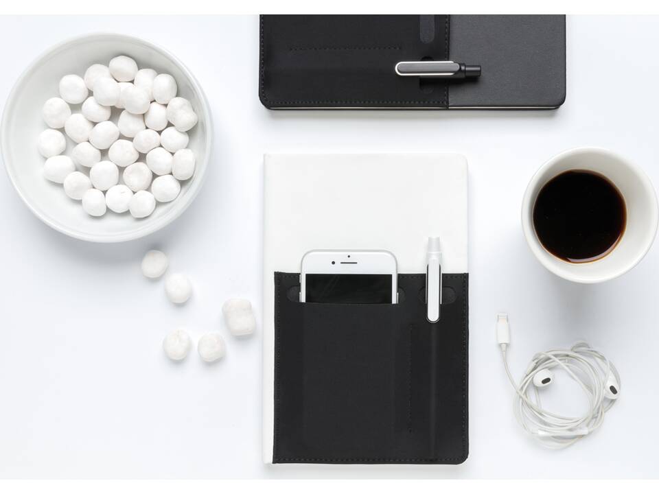 Carnet de notes A5 Deluxe avec pochettes 17