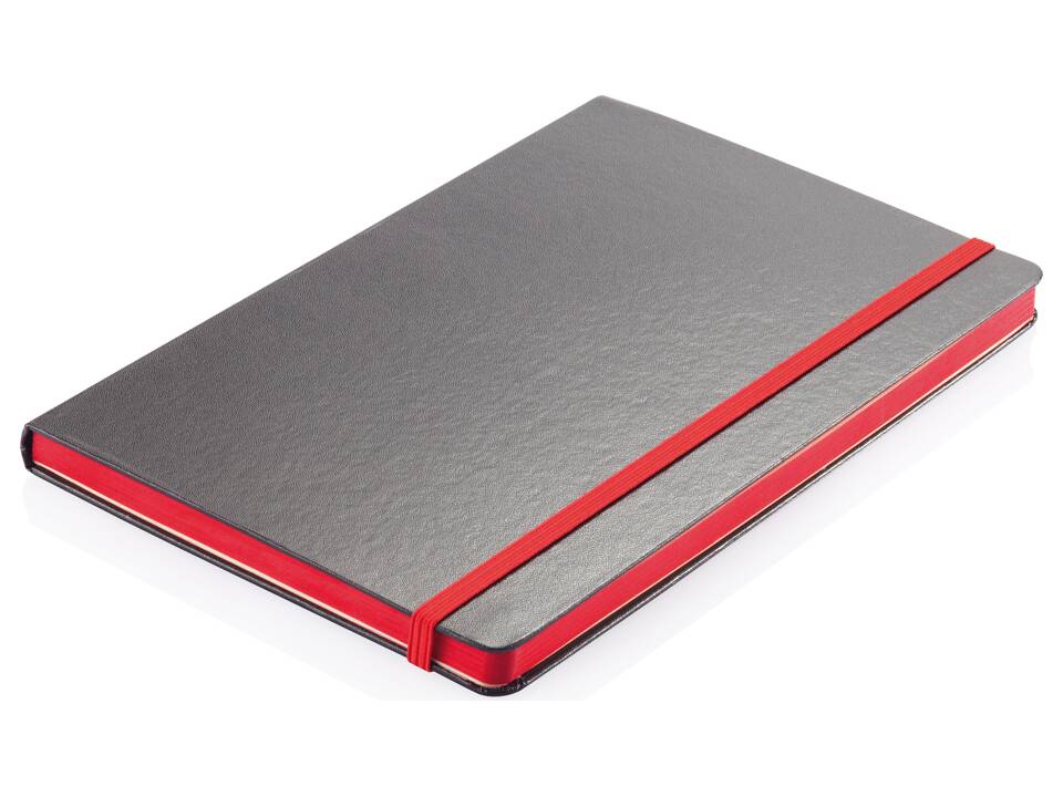 Carnet A5 à couverture rigide et bord coloré 2